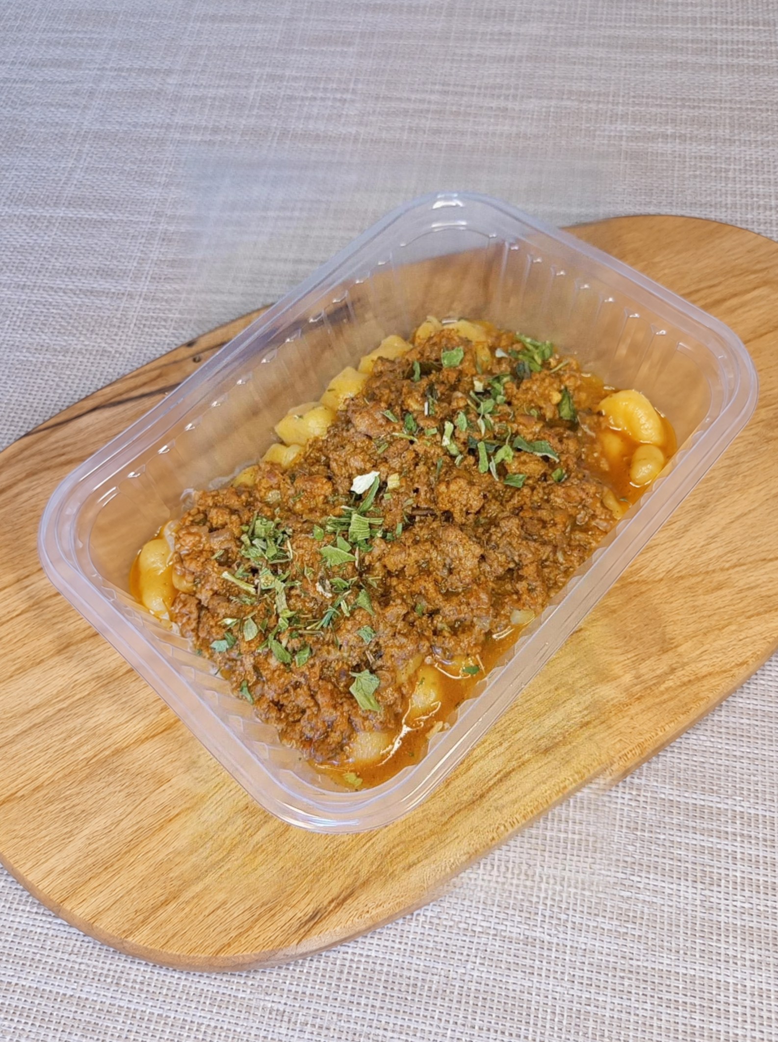 Marmita 23: Nhoque de batata-doce à bolonhesa - Casa Verde Foz do Iguaçu