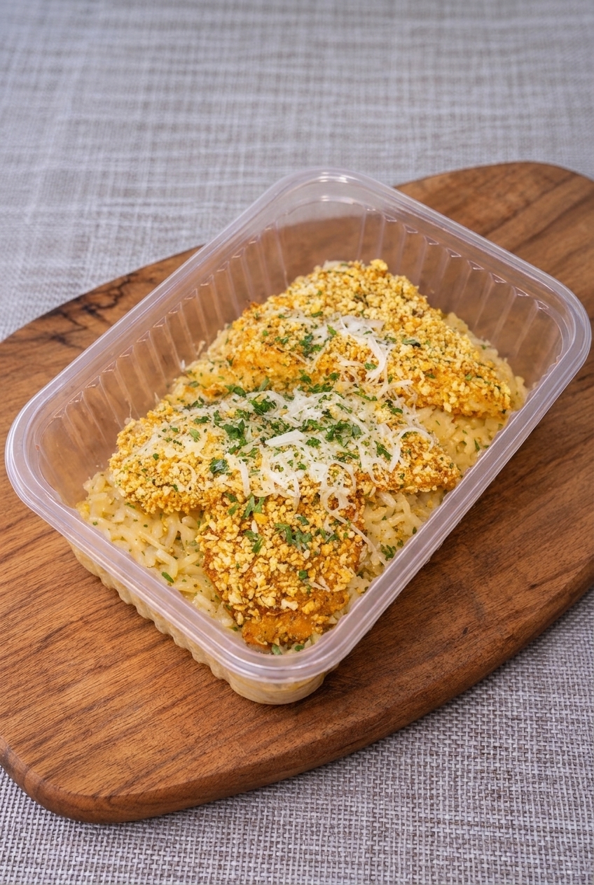 Marmita 31: Risoto de limão com tilápia assada - Casa Verde Foz do Iguaçu